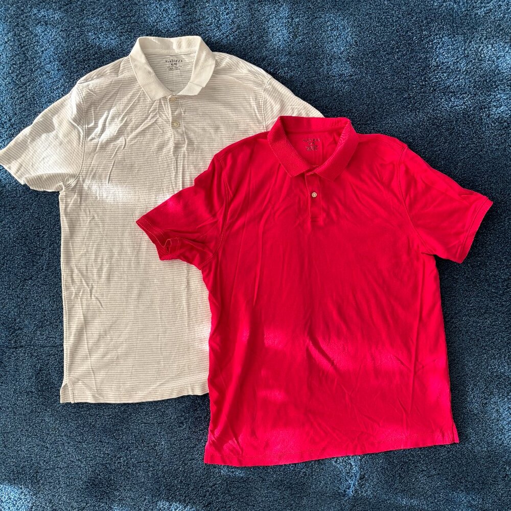 van heusen: 2 polos for one price